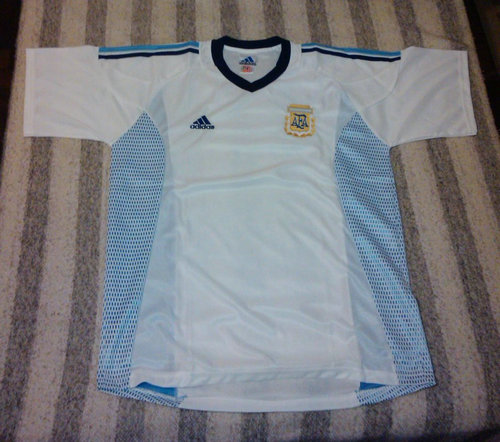 maillot de argentine third 2002-2004 rétro