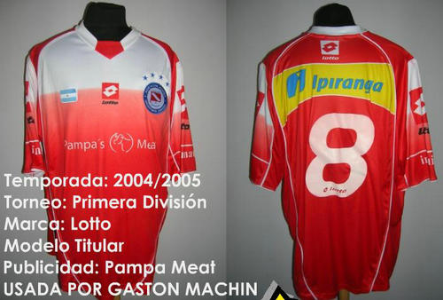 maillot de argentinos juniors domicile 2004-2005 rétro