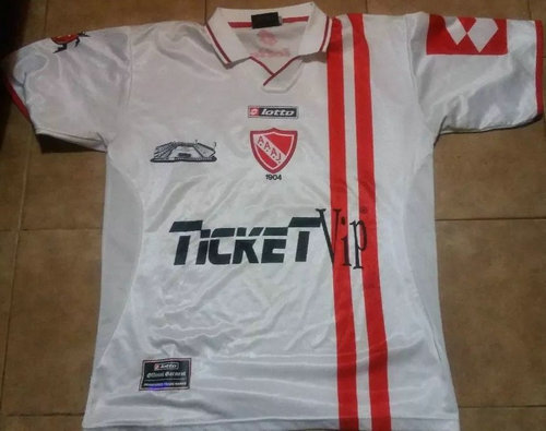 maillot de argentinos juniors exterieur 2002 rétro