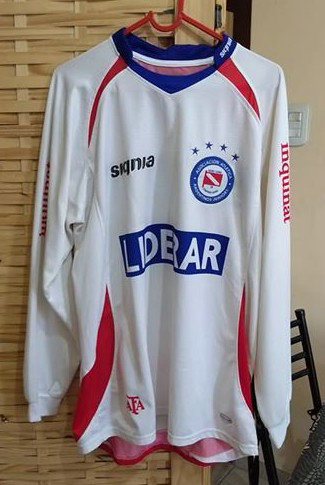 maillot de argentinos juniors exterieur 2008 rétro