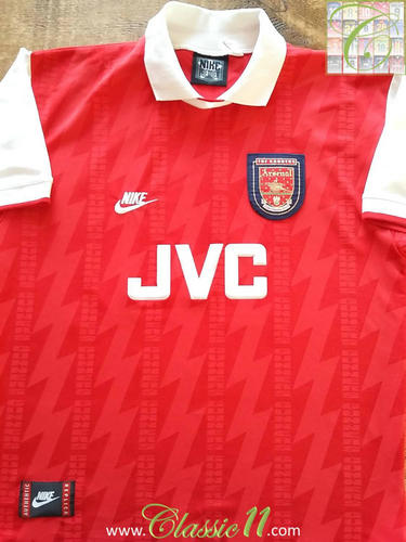 maillot de arsenal fc domicile 2002-2004 rétro