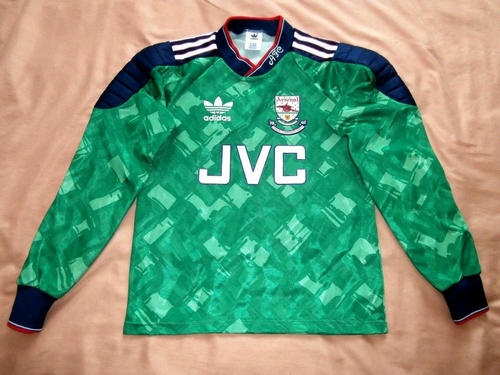 maillot de arsenal fc gardien 1990-1992 pas cher