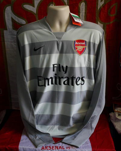 maillot de arsenal fc gardien 2007-2008 rétro