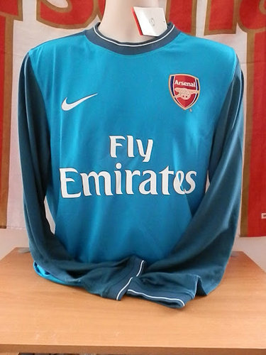 maillot de arsenal fc gardien 2009-2010 rétro