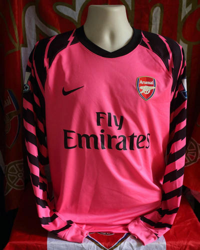 maillot de arsenal fc gardien 2010-2011 rétro