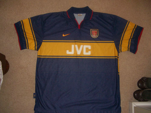 maillot de arsenal fc particulier 1997-1999 rétro