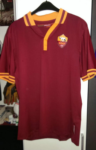 maillot de as rome domicile 2013-2014 rétro