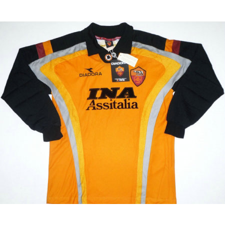 maillot de as rome gardien 1998-1999 rétro