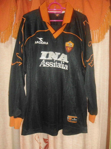 maillot de as rome third 1999-2000 rétro