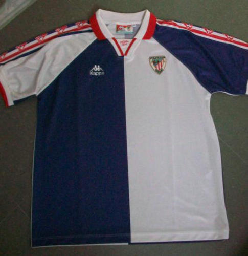 maillot de athletic bilbao exterieur 1995-1997 rétro