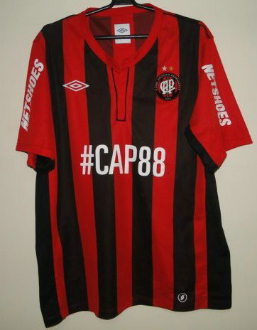 maillot de athletico paranaense domicile 2012 rétro