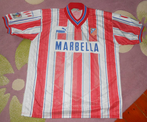 maillot de atlético de madrid domicile 1997-1998 rétro