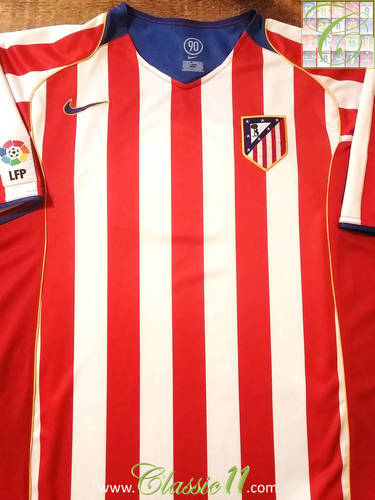 maillot de atlético de madrid domicile 2004-2005 pas cher