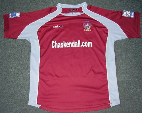 maillot de barrow afc exterieur 2008-2009 pas cher