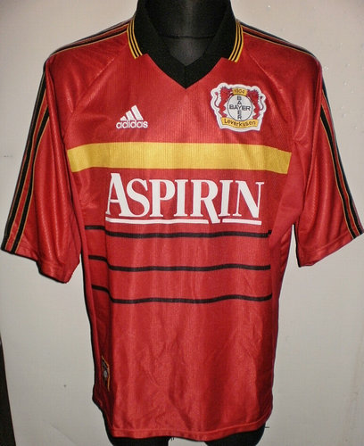 maillot de bayer leverkusen domicile 1998-2000 pas cher