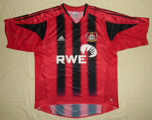 maillot de bayer leverkusen domicile 2005-2006 pas cher