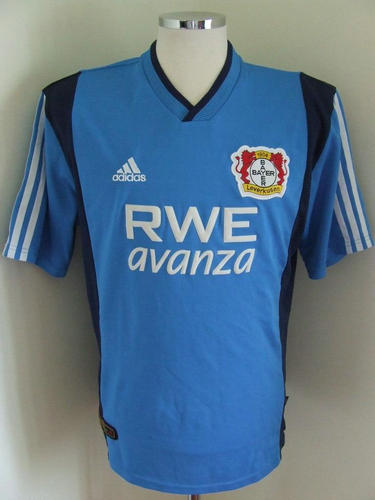 maillot de bayer leverkusen exterieur 2001-2002 pas cher