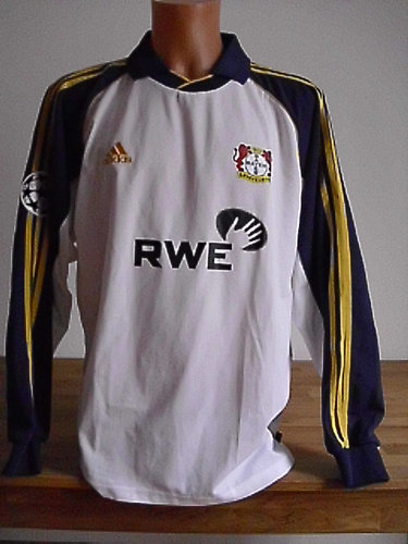 maillot de bayer leverkusen third 2003 pas cher