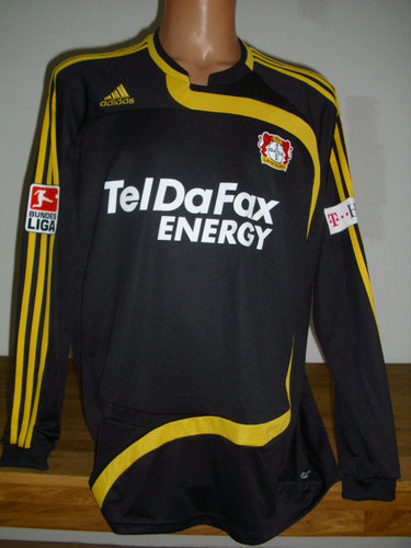 maillot de bayer leverkusen third 2007-2008 rétro