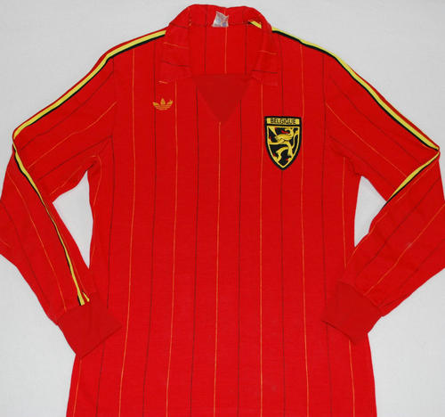 maillot de belgique domicile 1976-1978 rétro