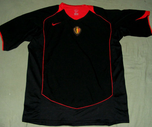 maillot de belgique exterieur 2003-2004 rétro