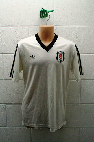 maillot de beşiktaş jk domicile 1986-1987 rétro