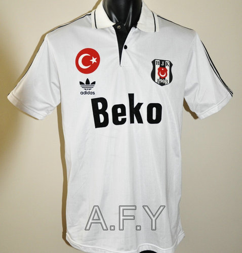 maillot de beşiktaş jk domicile 1991-1992 pas cher