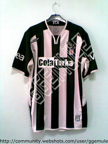 maillot de beşiktaş jk domicile 2006-2007 pas cher