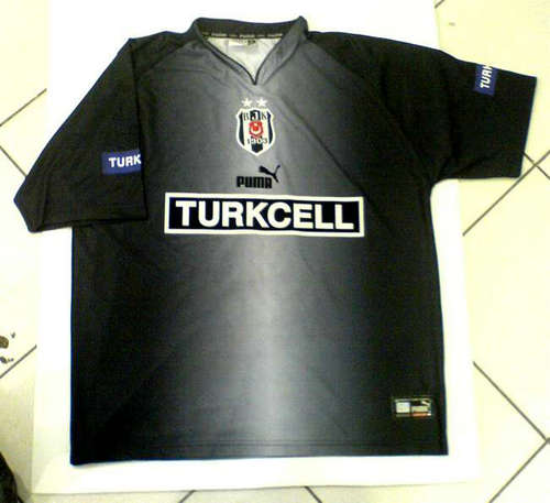 maillot de beşiktaş jk particulier 2003-2004 pas cher