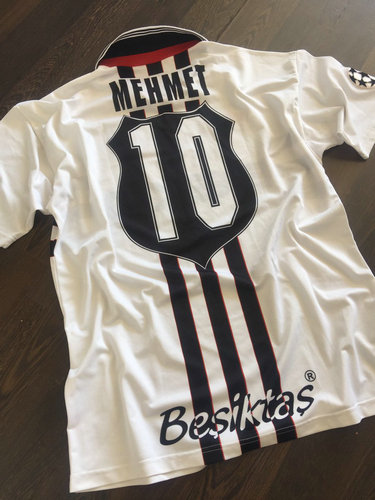 maillot de beşiktaş jk réplique 1997-1998 rétro