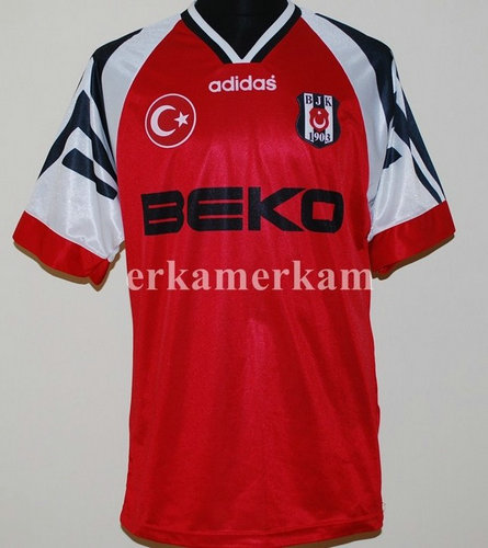 maillot de beşiktaş jk third 1995-1996 rétro