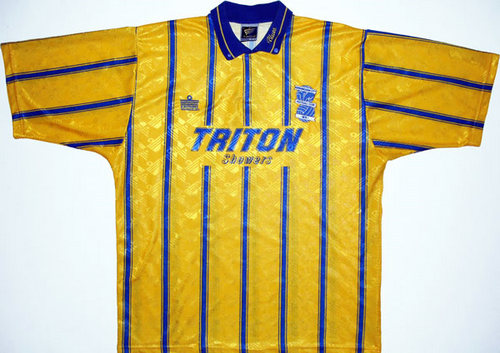 maillot de birmingham city fc exterieur 1993-1994 rétro