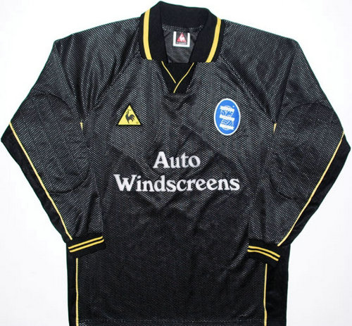 maillot de birmingham city fc gardien 2000-2001 rétro