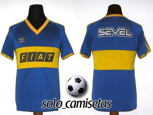 maillot de boca juniors domicile 1989 pas cher