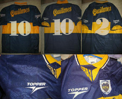 maillot de boca juniors domicile 1996 pas cher