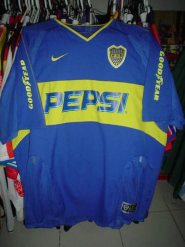 maillot de boca juniors domicile 2004-2005 pas cher