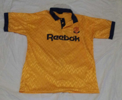 maillot de bolton wanderers third 1990-1993 rétro