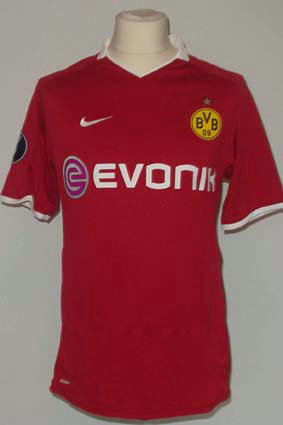 maillot de borussia dortmund réplique 2008-2009 rétro