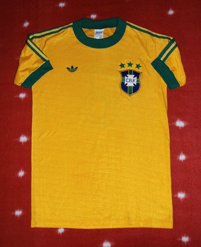 maillot de brésil domicile 1979-1980 pas cher