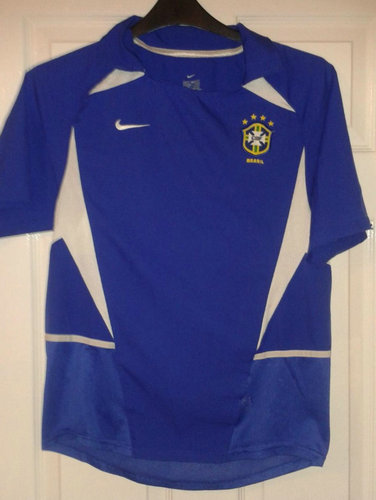 maillot de brésil exterieur 2002-2004 pas cher