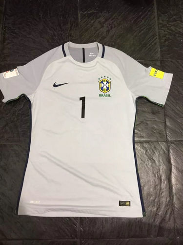 maillot de brésil gardien 2016-2017 pas cher