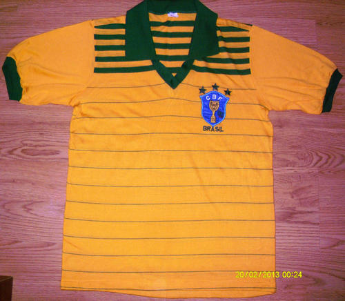 maillot de brésil réplique 1984 pas cher