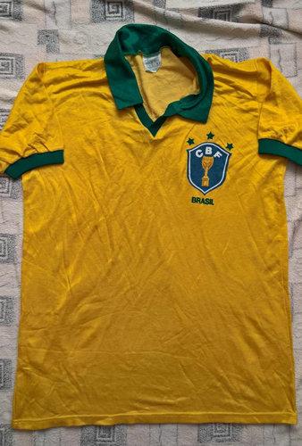 maillot de brésil réplique 1986 pas cher