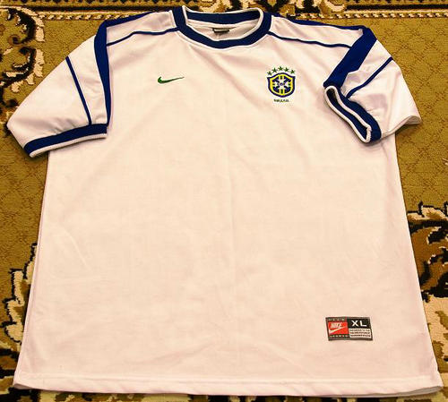 maillot de brésil third 1998-2000 pas cher