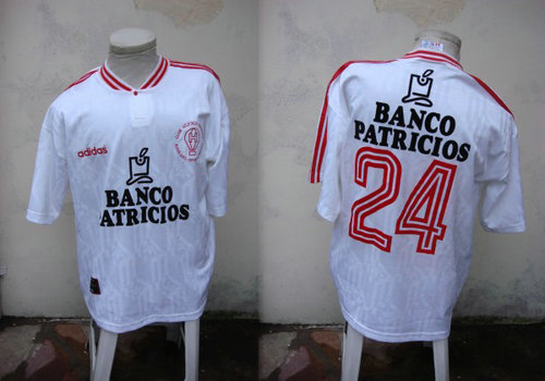 maillot de ca huracán domicile 1997 rétro