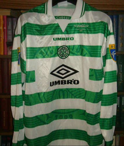 maillot de celtic glasgow domicile 1997-1999 rétro