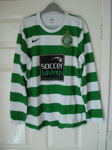 maillot de celtic glasgow domicile 2007-2008 rétro