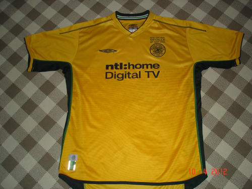 maillot de celtic glasgow exterieur 2002-2003 rétro