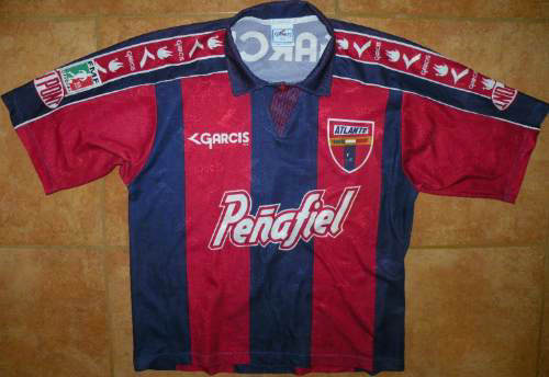 maillot de cf atlante domicile 1995-1996 rétro