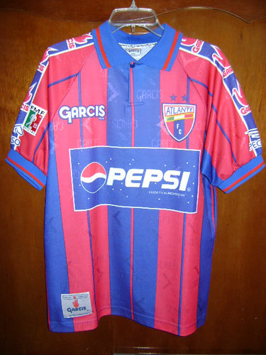 maillot de cf atlante domicile 1998-2000 rétro